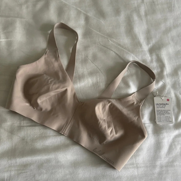 🆕🤍 Lululemon Like Nothing Bra Barely Beige - Picture 1 of 10